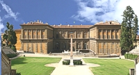 Pitti palace from the Garden of Boboli