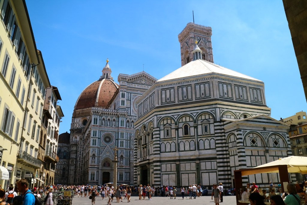 Firenze Duomo Battistero Campanile Di Giotto